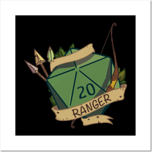 Dnd Ranger D20 dice Posters and Art